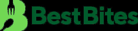 BestBites logo with fork and spoon icons on green background